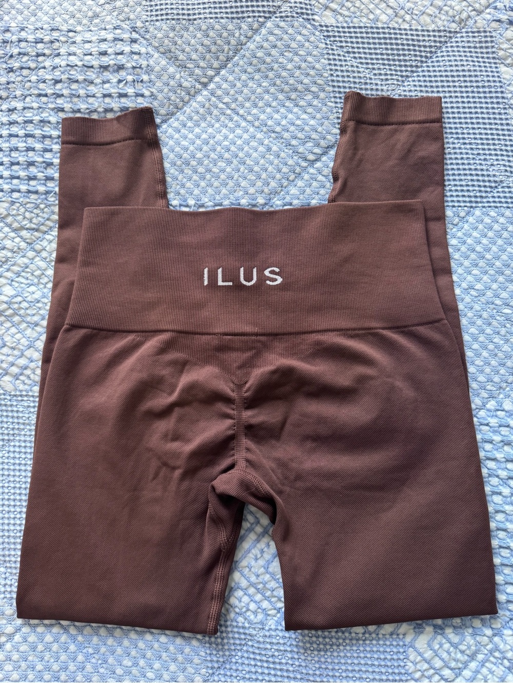 ILUS Brown High-Waist Seamless Leggings